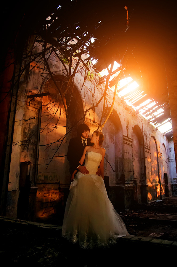 Александр и Анна. Trash the dress