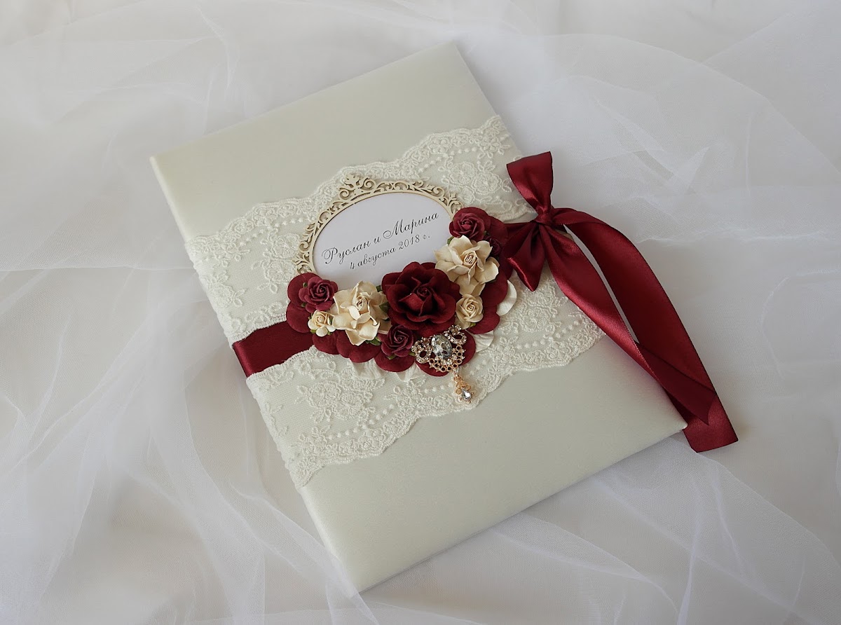 Коллекция "Gold and Burgundy"