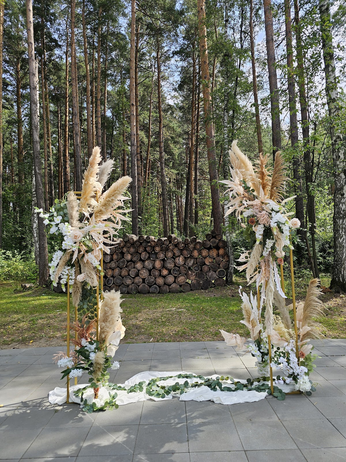 Выездная регистрация, фотозона