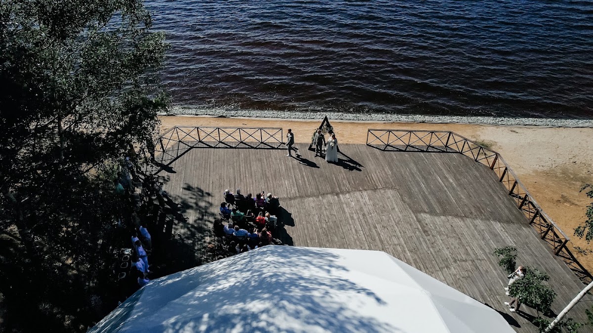 Свадьба в шатре на море. Сюрприз для Невесты и Жениха сладкая вата