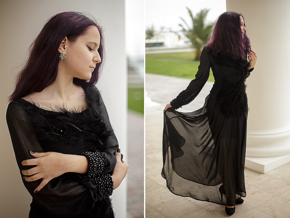 Портрет | Violet & Black