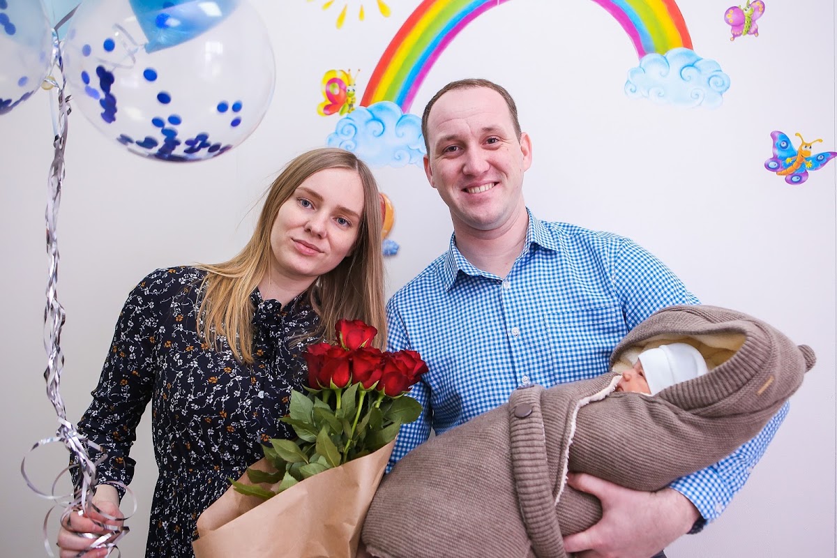 Портфолио: Выписка из роддома
