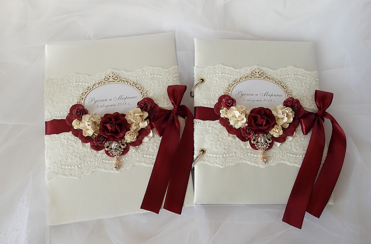 Коллекция "Gold and Burgundy"