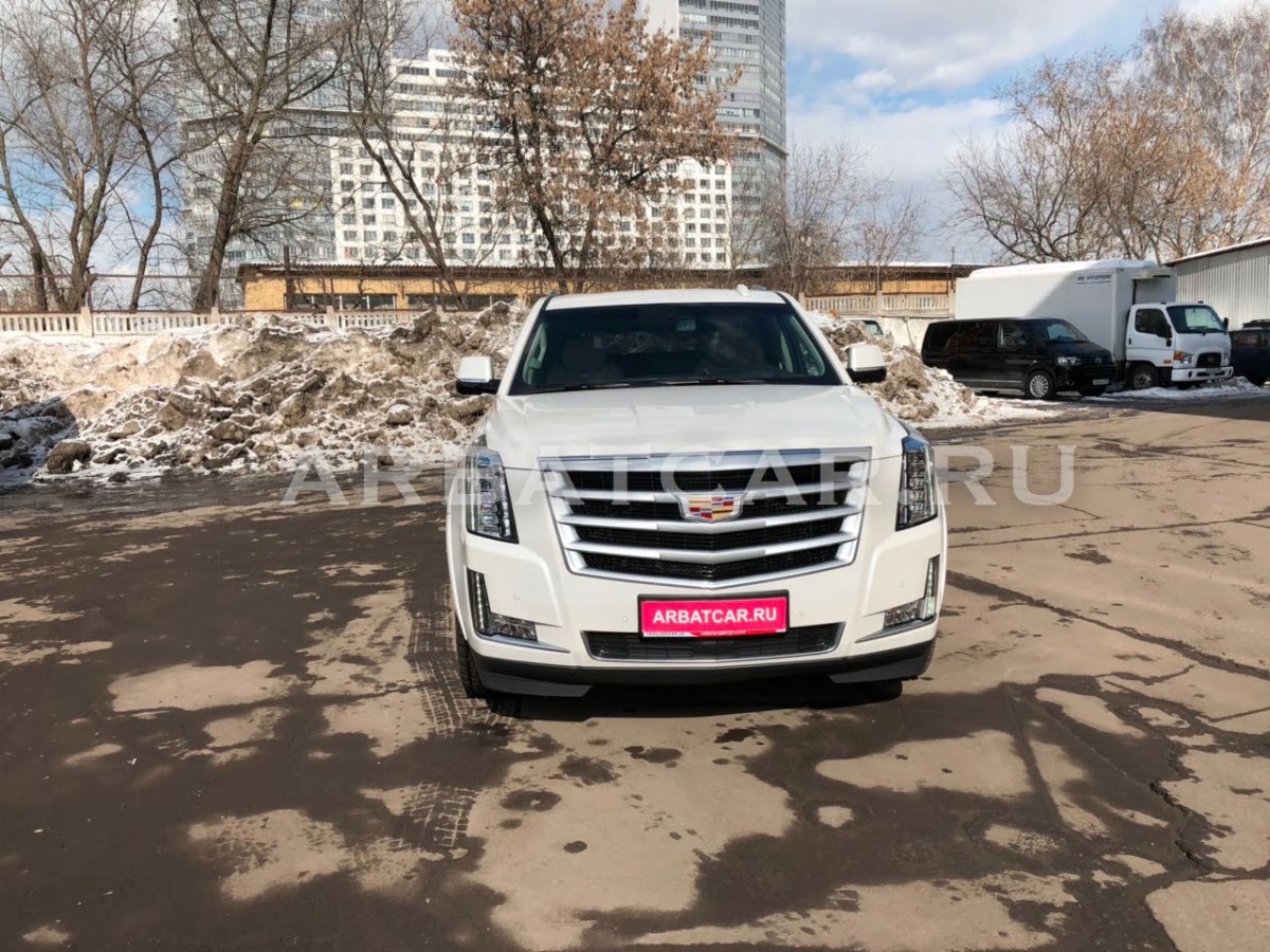 Cadillac Escalade IV NEW2019, белый