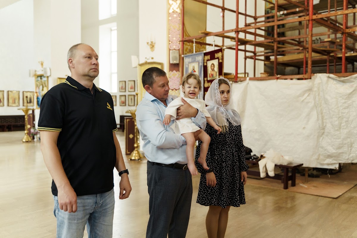 Таинство Крещения Матвея