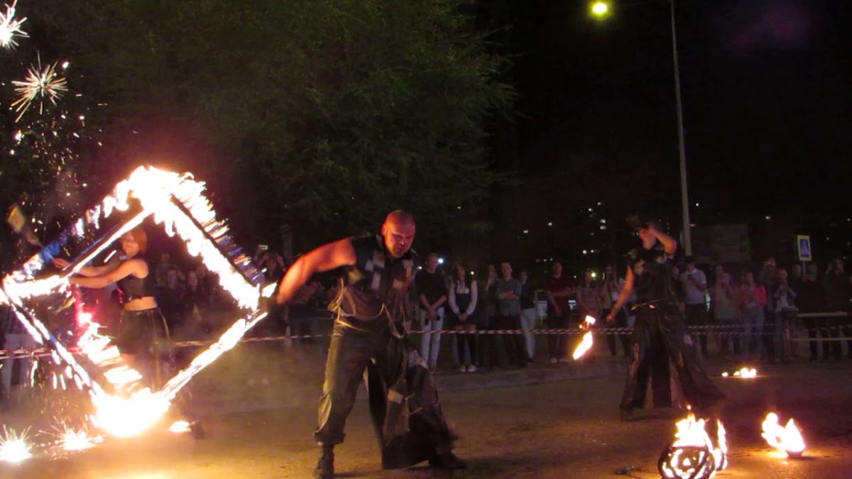 Огненное шоу "FireDrum"
