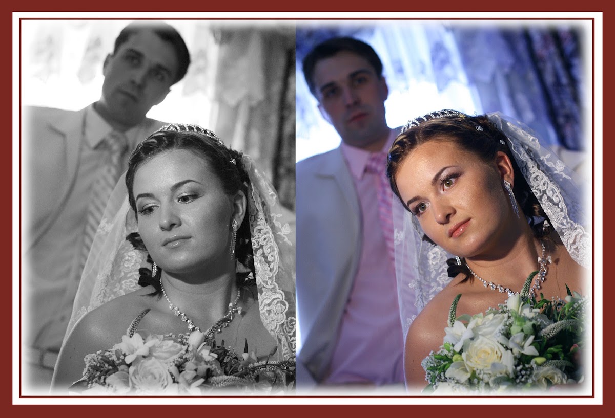 Свадебный фотоотчёт Савельевых