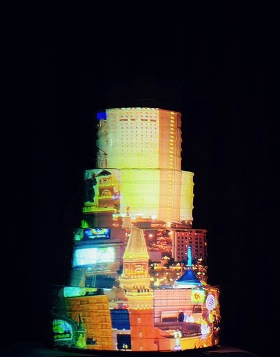 СВЕТОВОЕ ШОУ НА ТОРТ - 3D mapping на торт