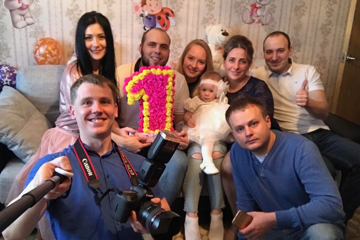 Селфи с клиентами