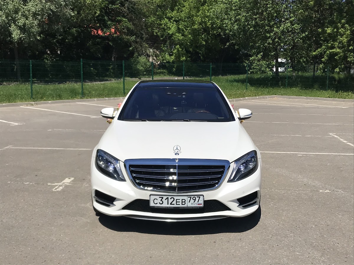 Mercedes Benz S500 Long W222 AMG гос.N312