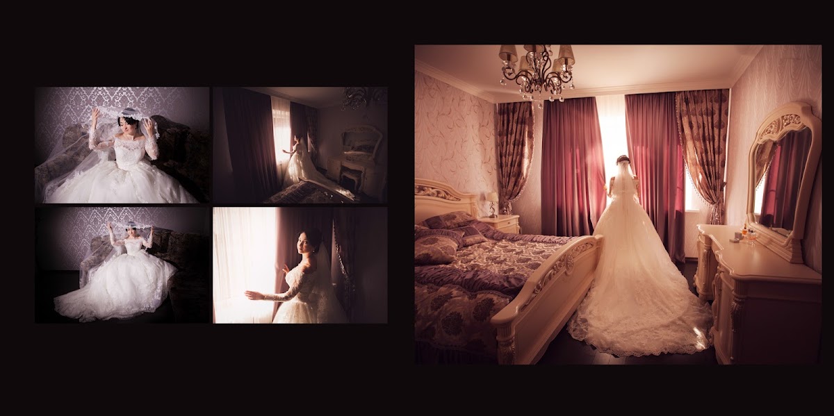 Фрагменты фотокниги Дмитрия  и Оксаны