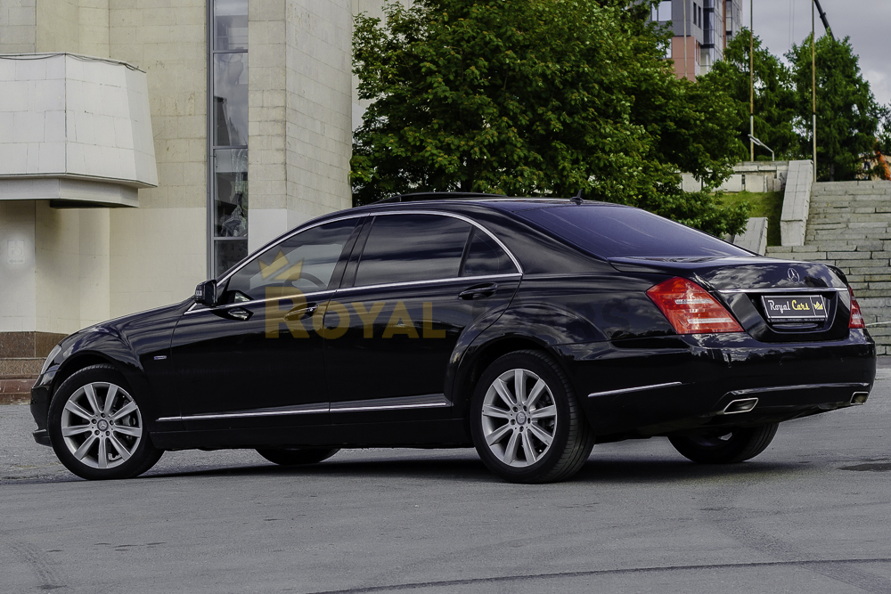 Mercedes-Benz S-class W221 Restyling Черный