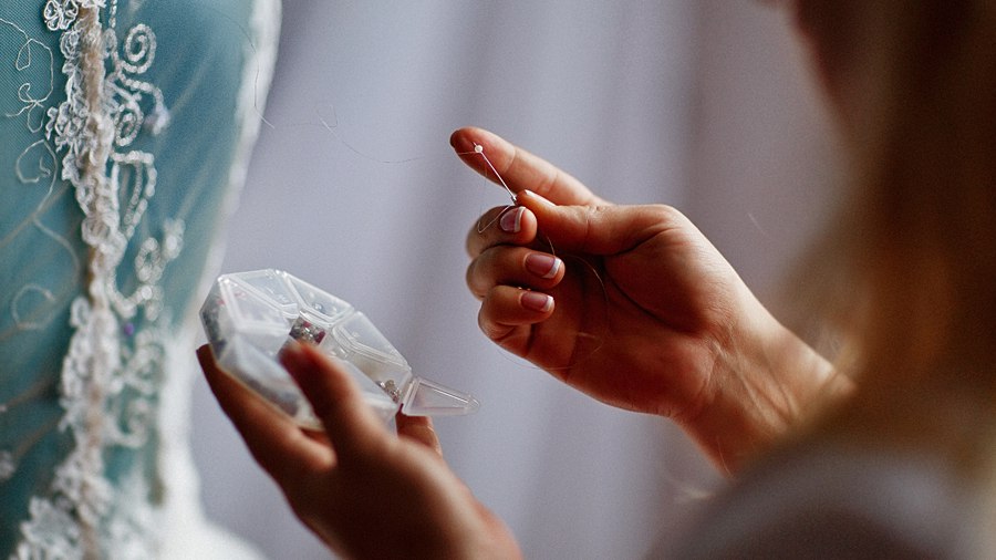 В процессе работы