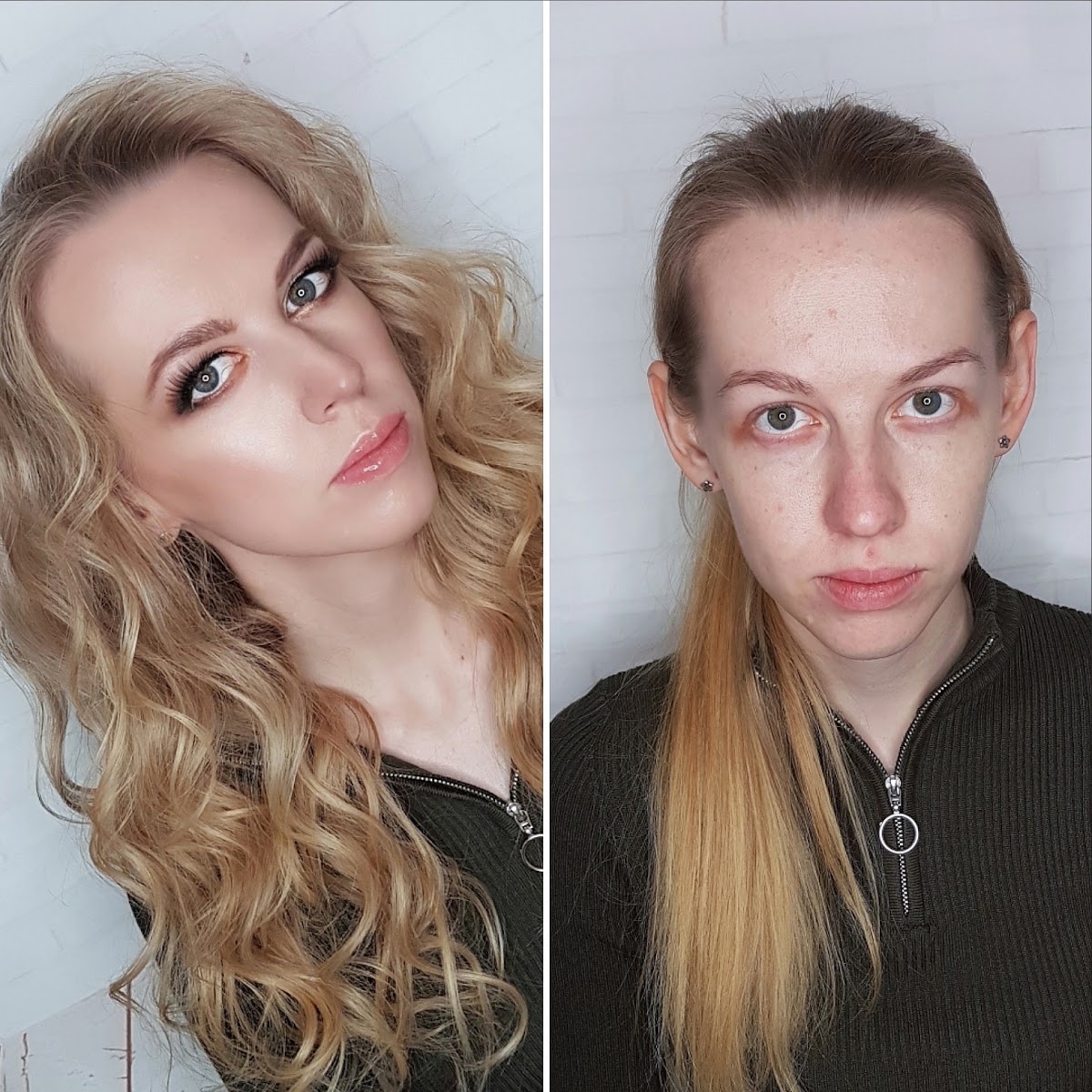 До и после