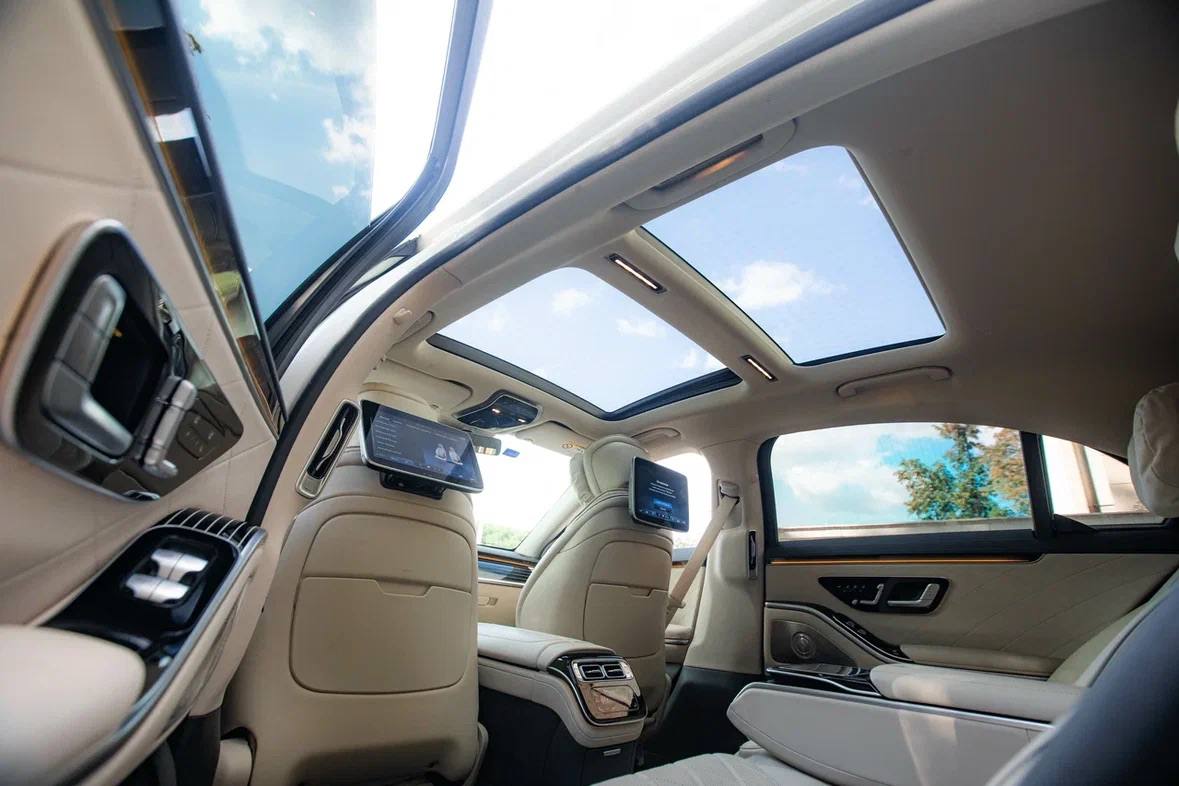 Мерседес S500 AMG(w223) LONG гос.N:700 — кадр 5 из 6