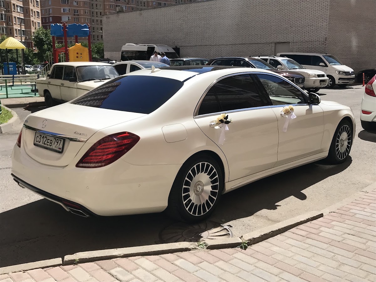 Мерседес S500 AMG гос.N312