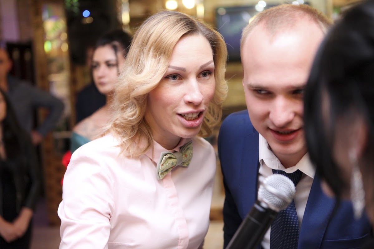 Александр и Анастасия! Ведущая Ольга Грува