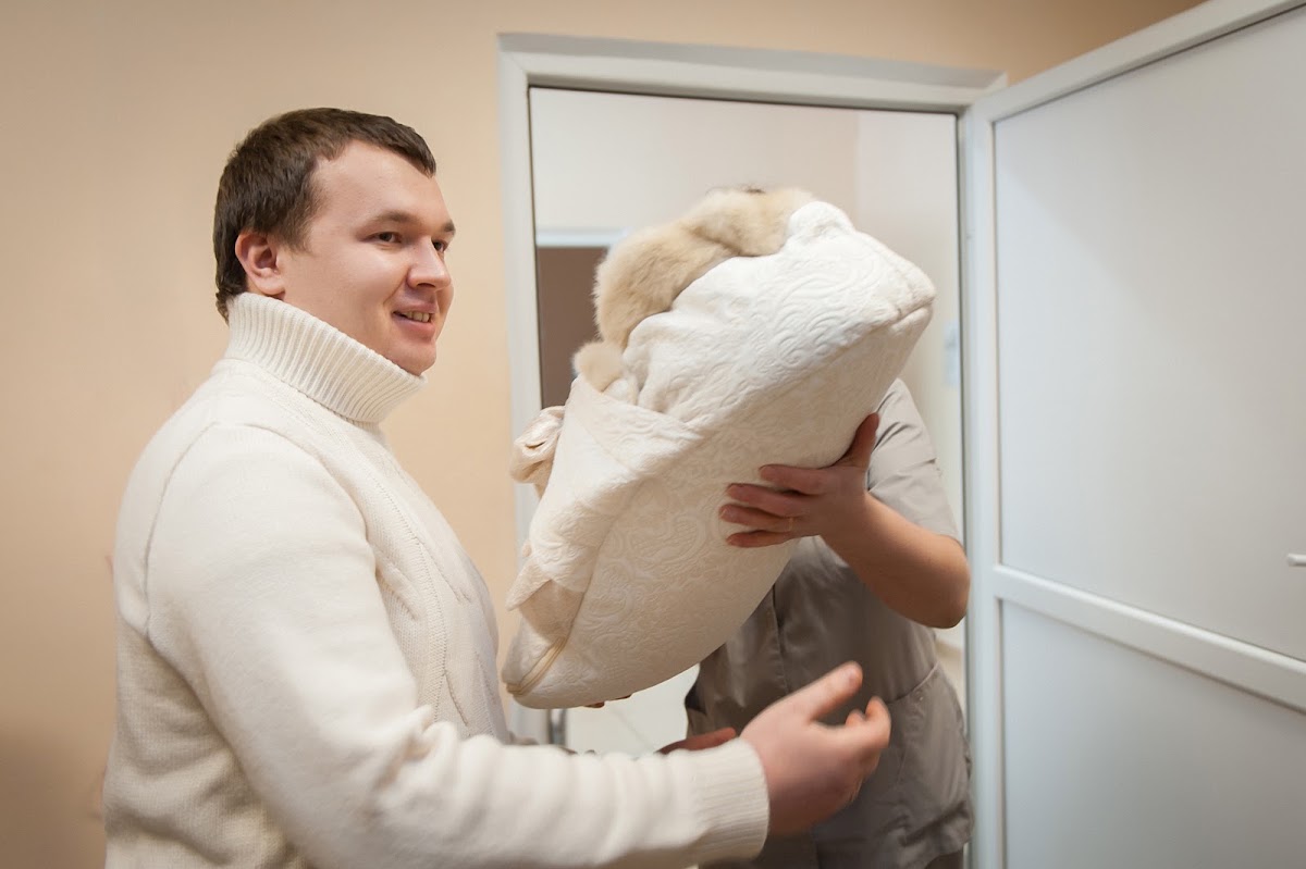Портфолио: Выписка из роддома