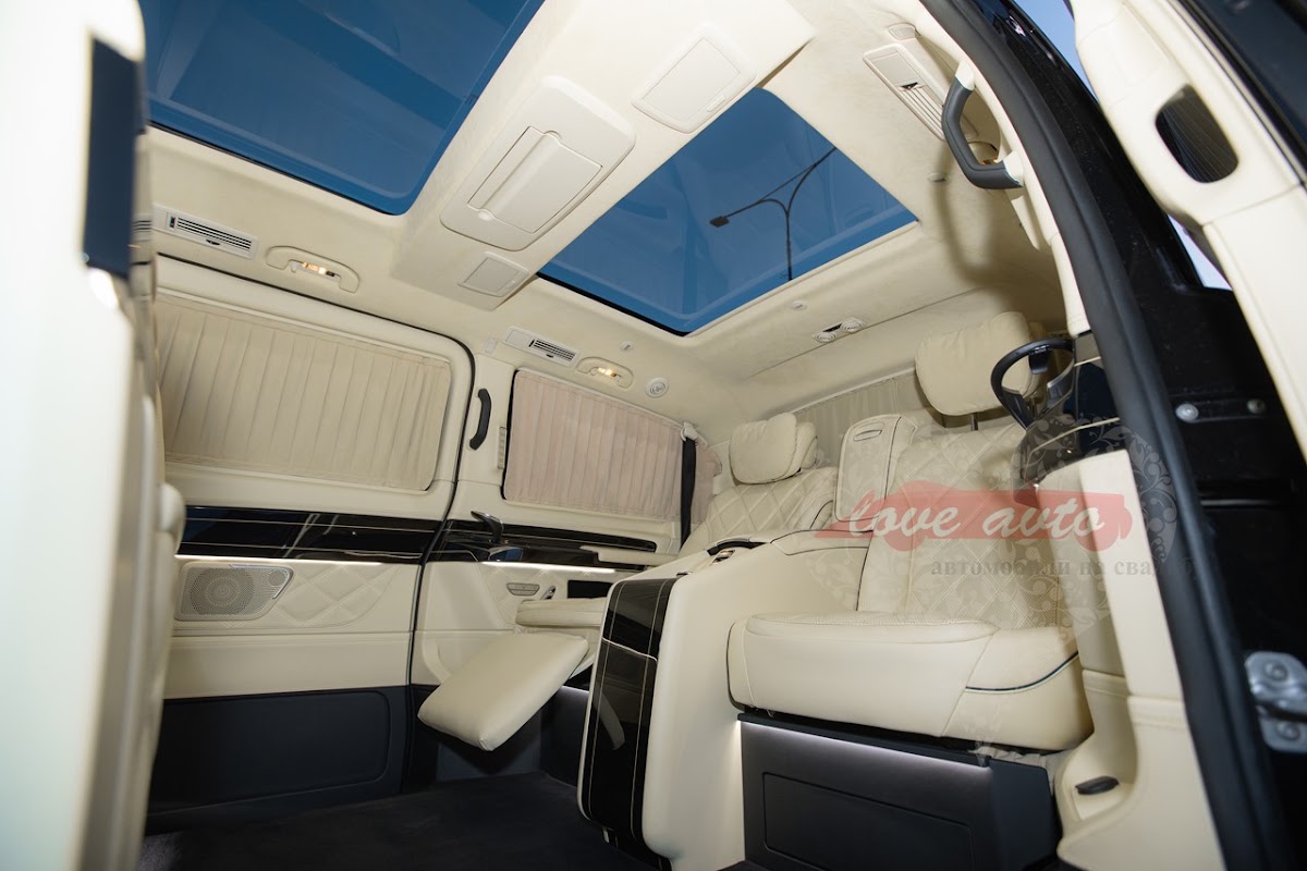 Mercedes-Benz V-класс с перегородкой, кабинет