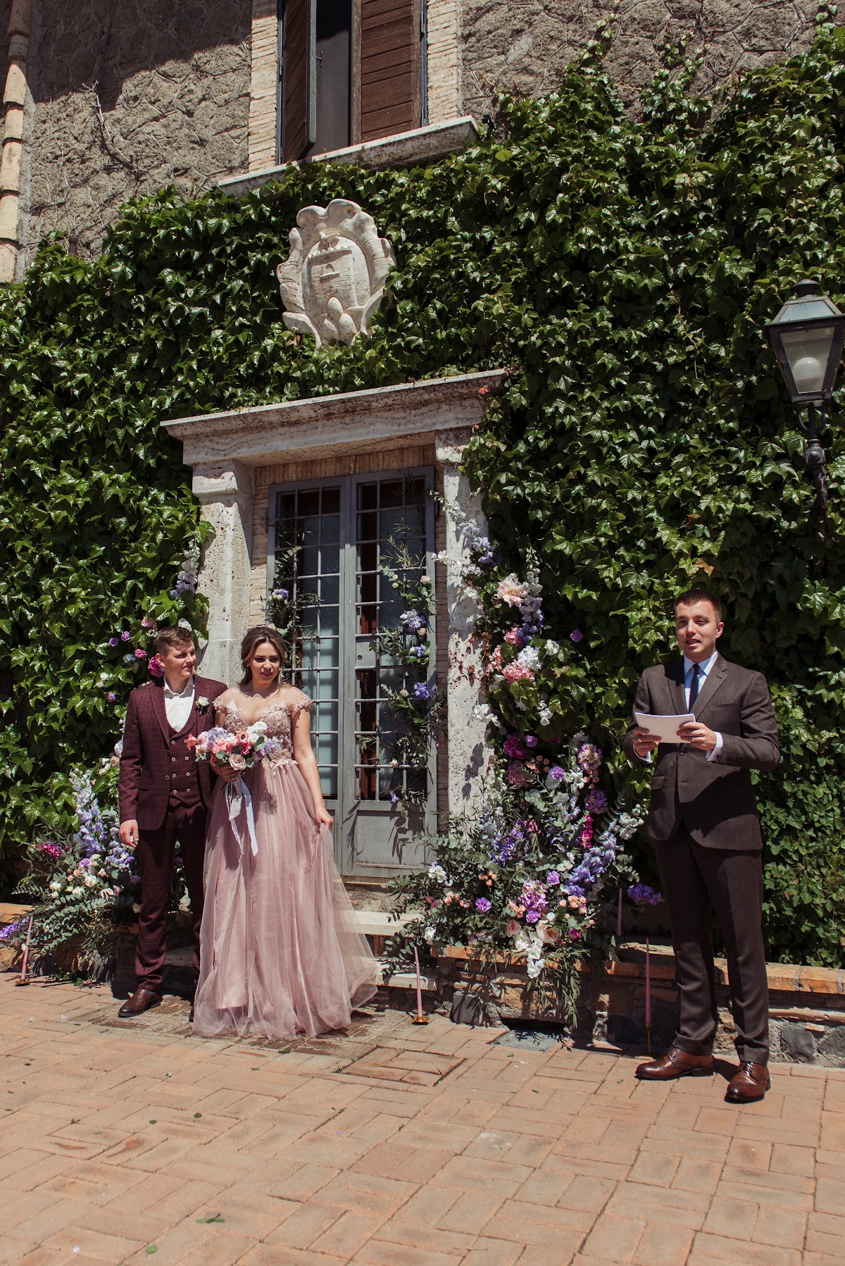 Italy. Wedding day