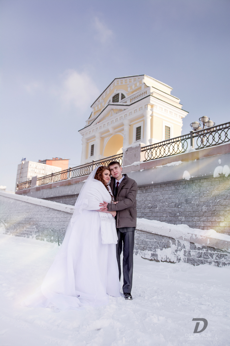 ЯНВАРЬ 2016 Свадебная фотосессия