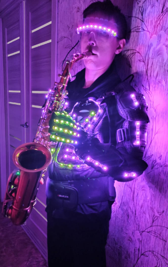 Новый LED SAX номер