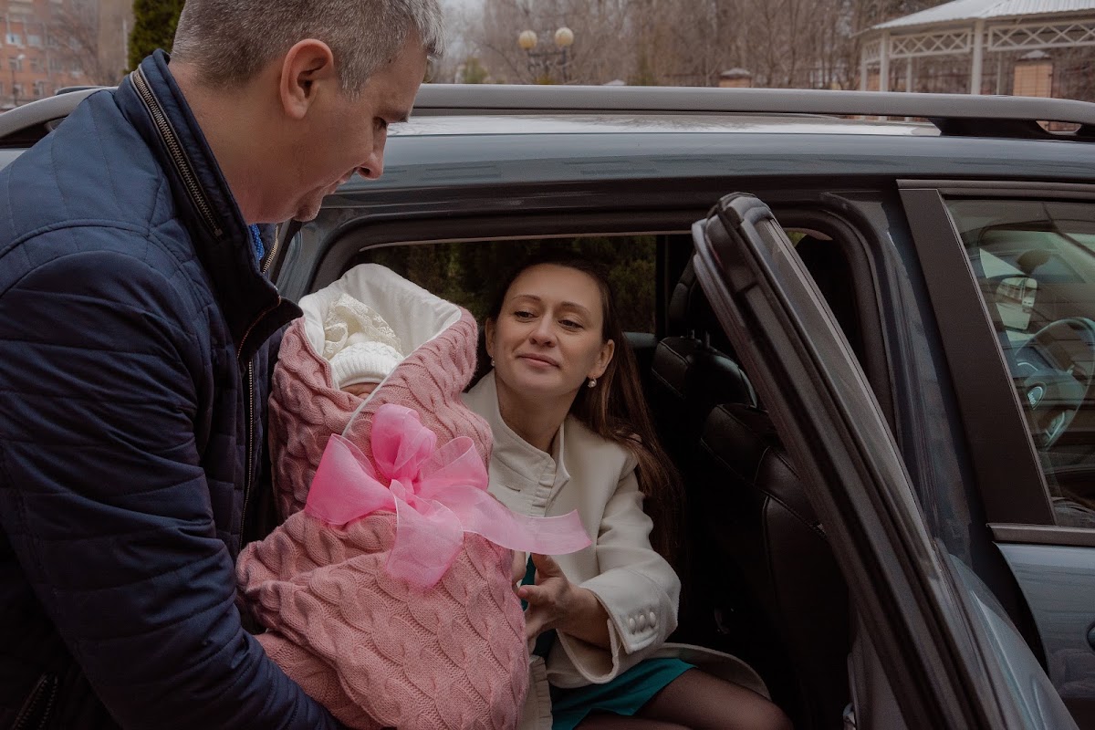 Портфолио: Выписка из роддома