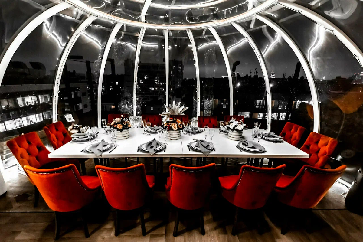 Иглу до 20 человек — Праздничный банкет