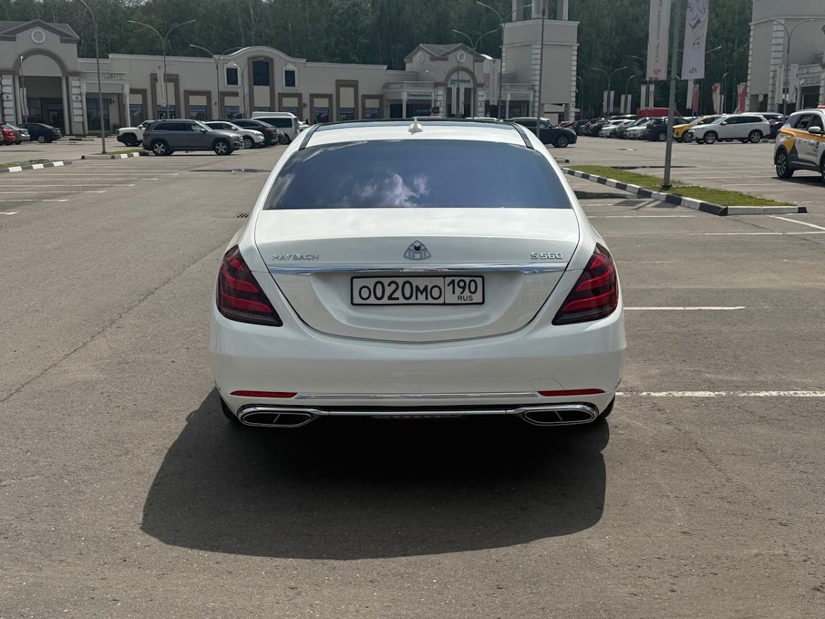 Мерседес Maybach(w222) рестайлинг гос.N: 020