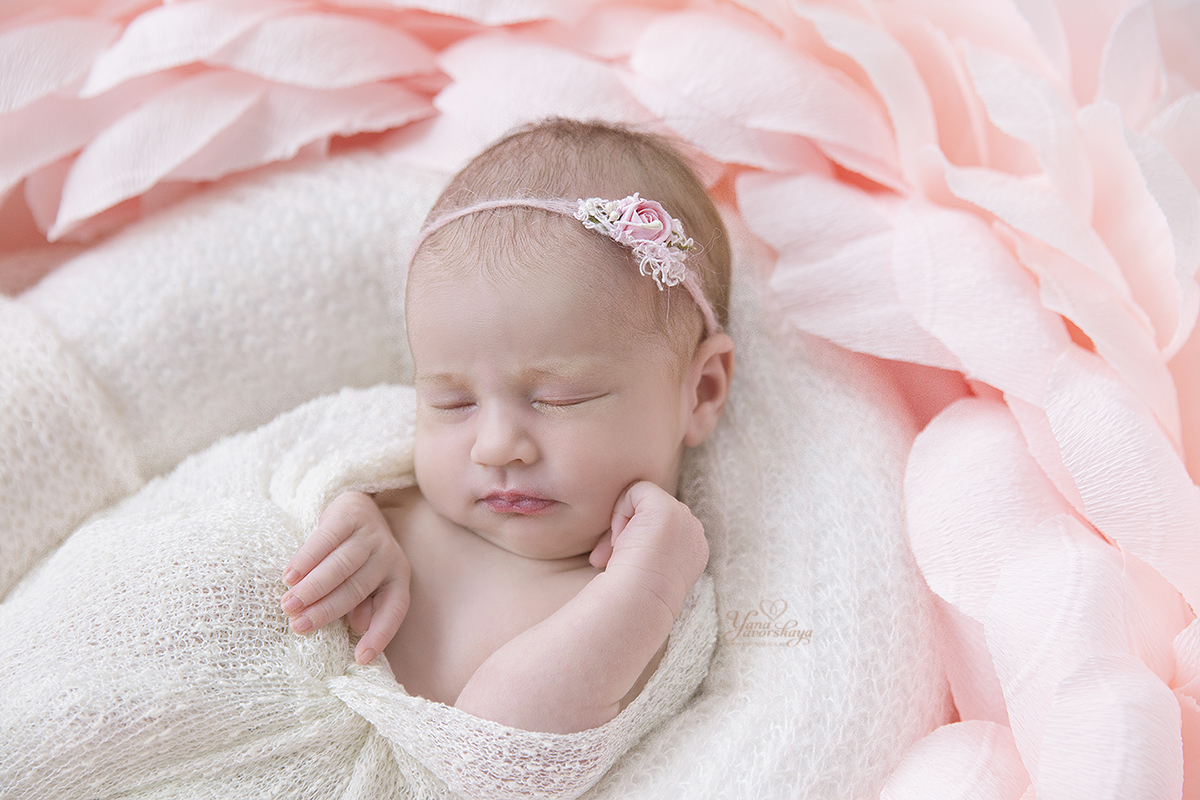Newborn фотосессия новорожденных
