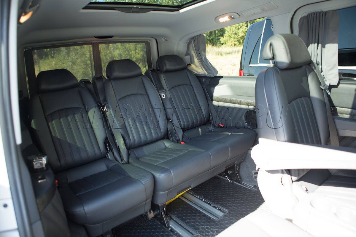 Mercedes Viano (ВИАНО) белый — кадр 4 из 5