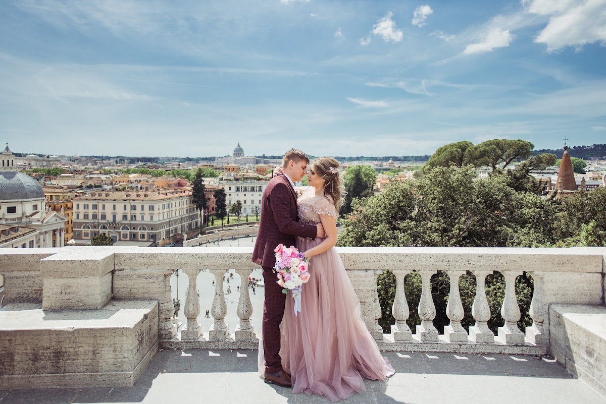 Italy. Wedding day