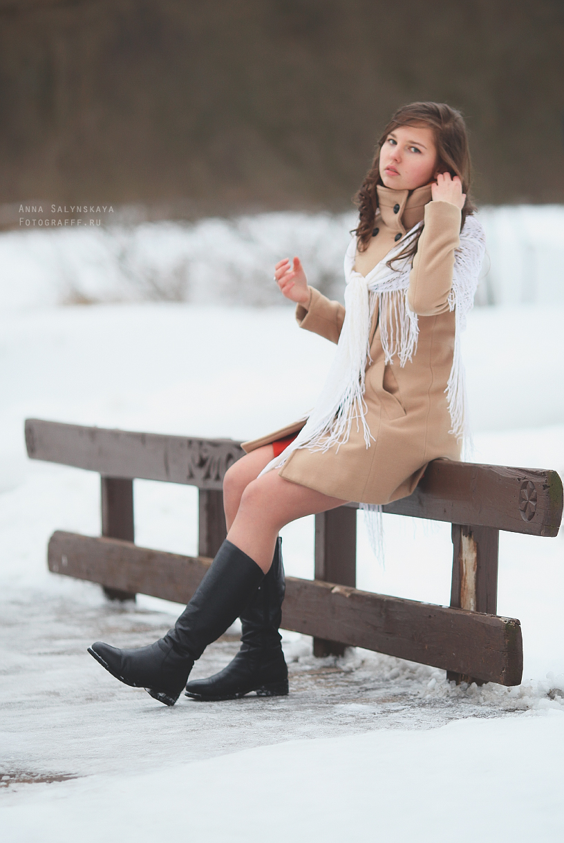 Polina. Winter.