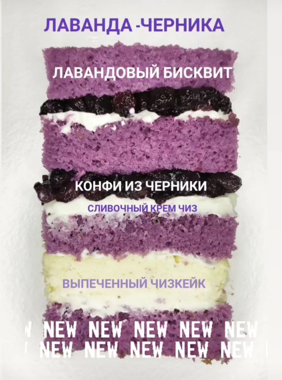 Разрезы начинок