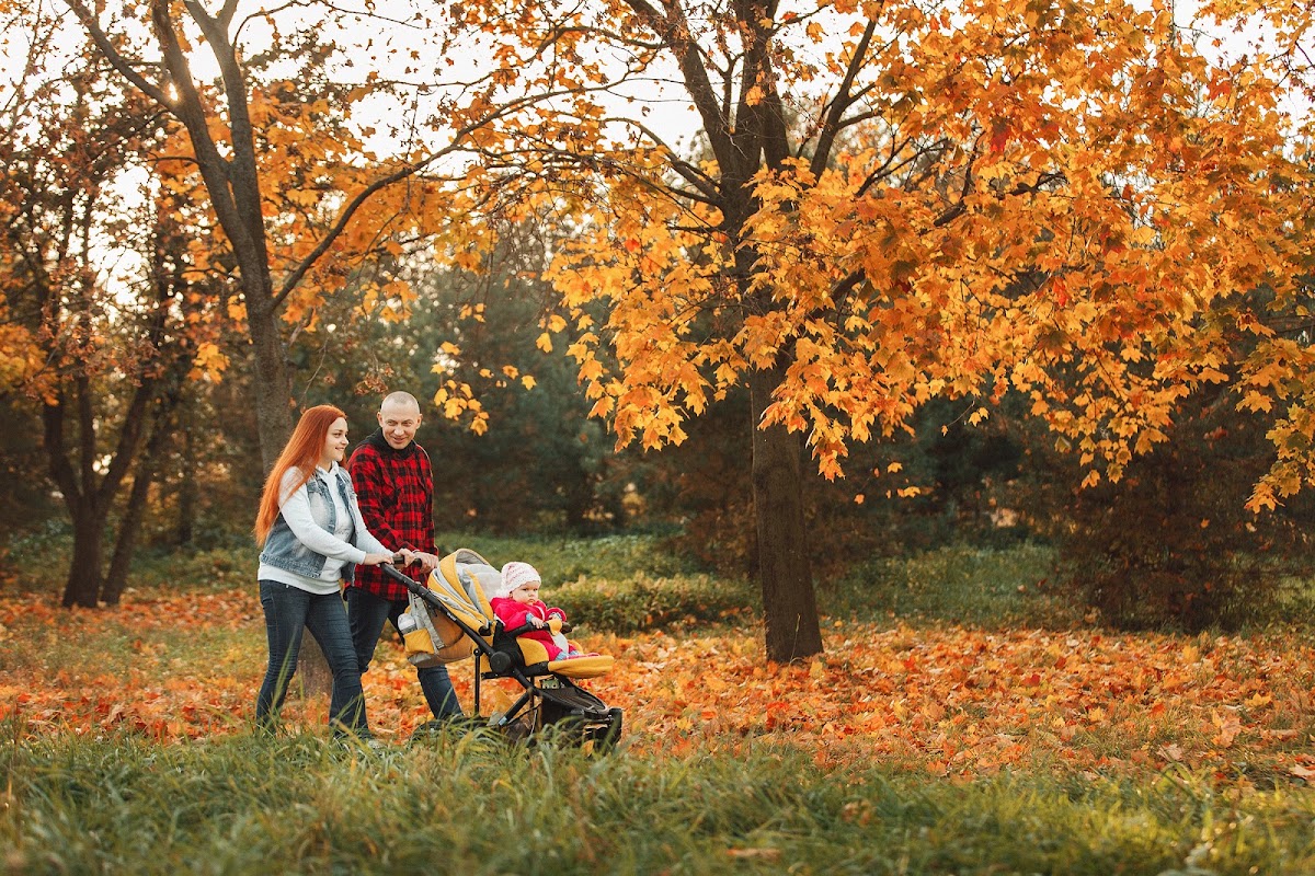 Семейная съёмка в парке