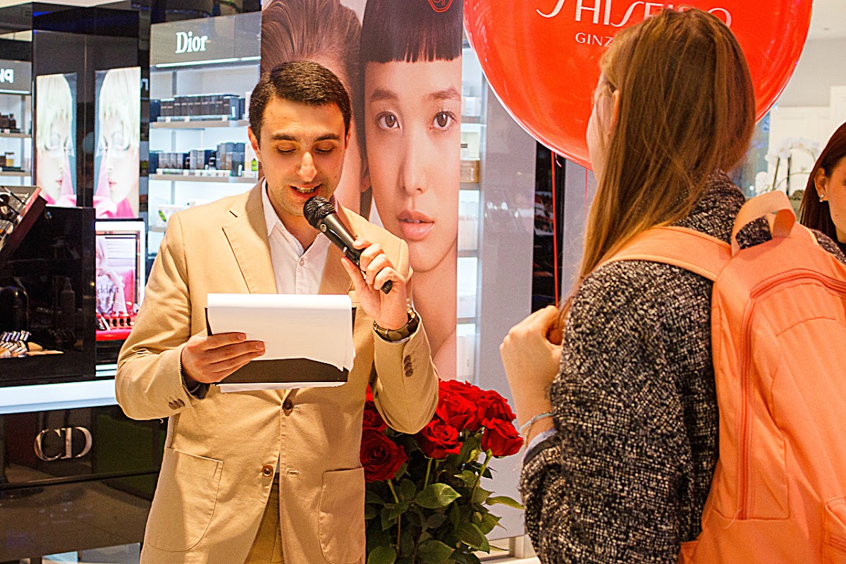 Клиентский день в РИВ ГОШ марки "Shiseido"