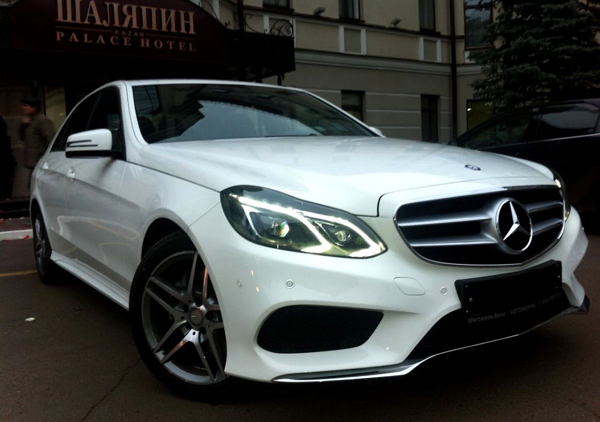 Mercedes-Benz E-class White