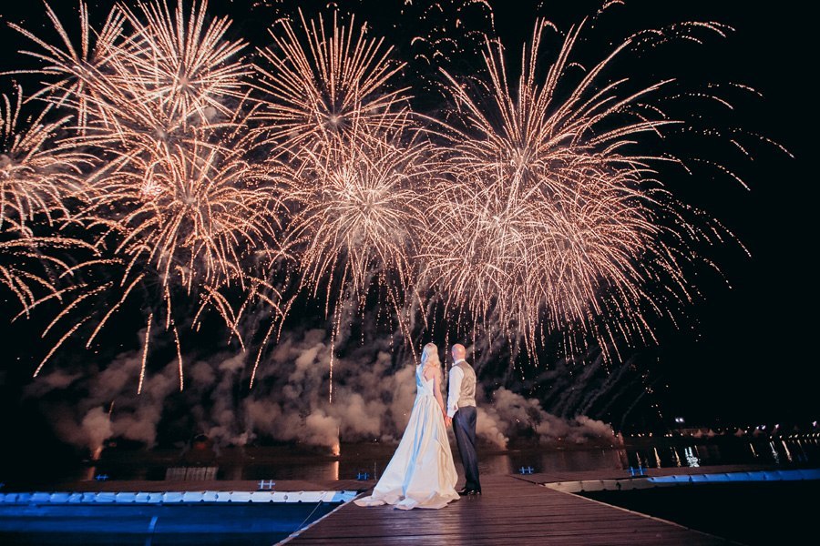 Свадебный фейерверк — Agalarov Estate