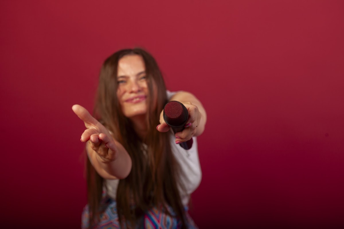 Такая ведущая!