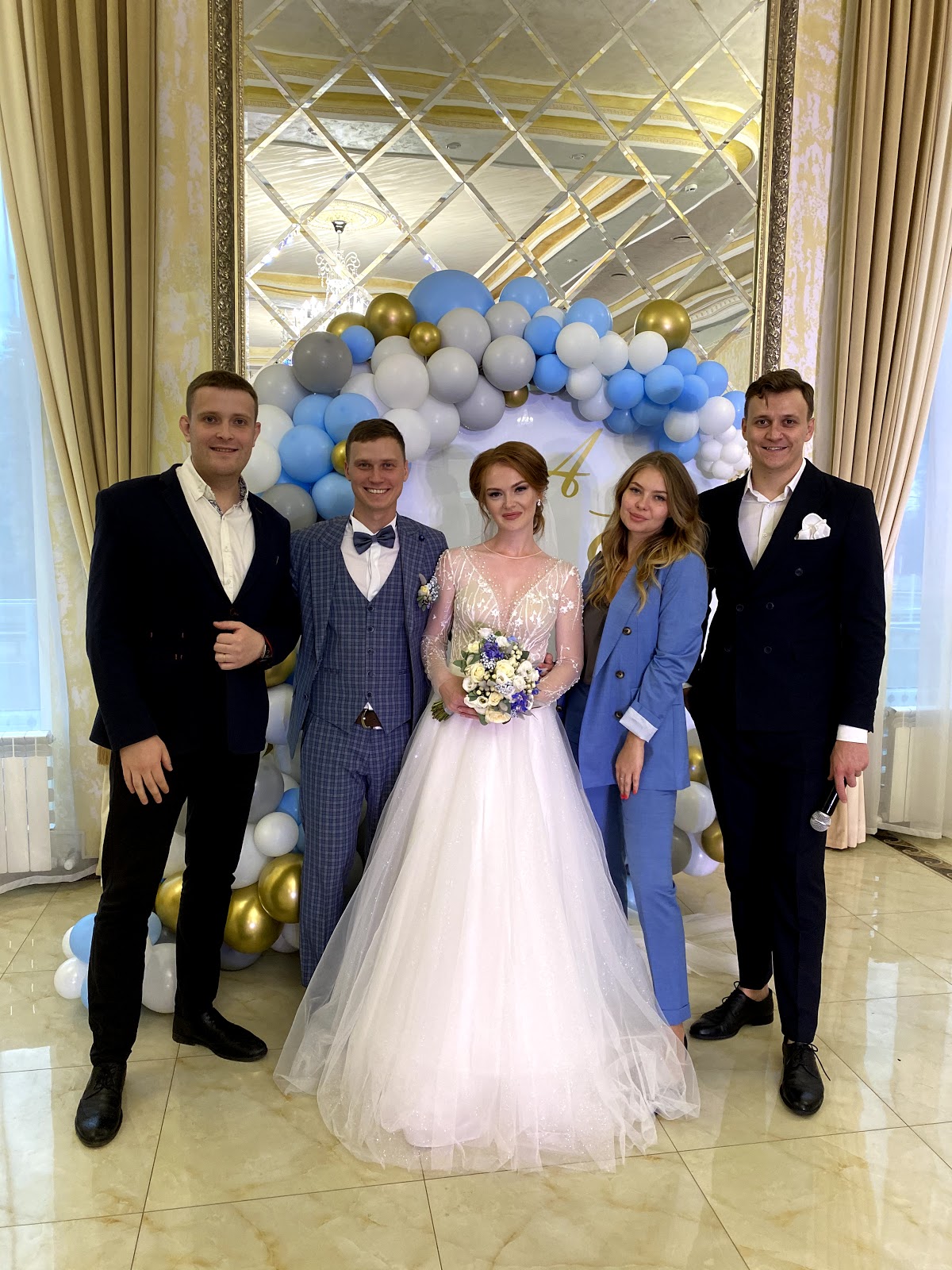 Фото с молодыми )