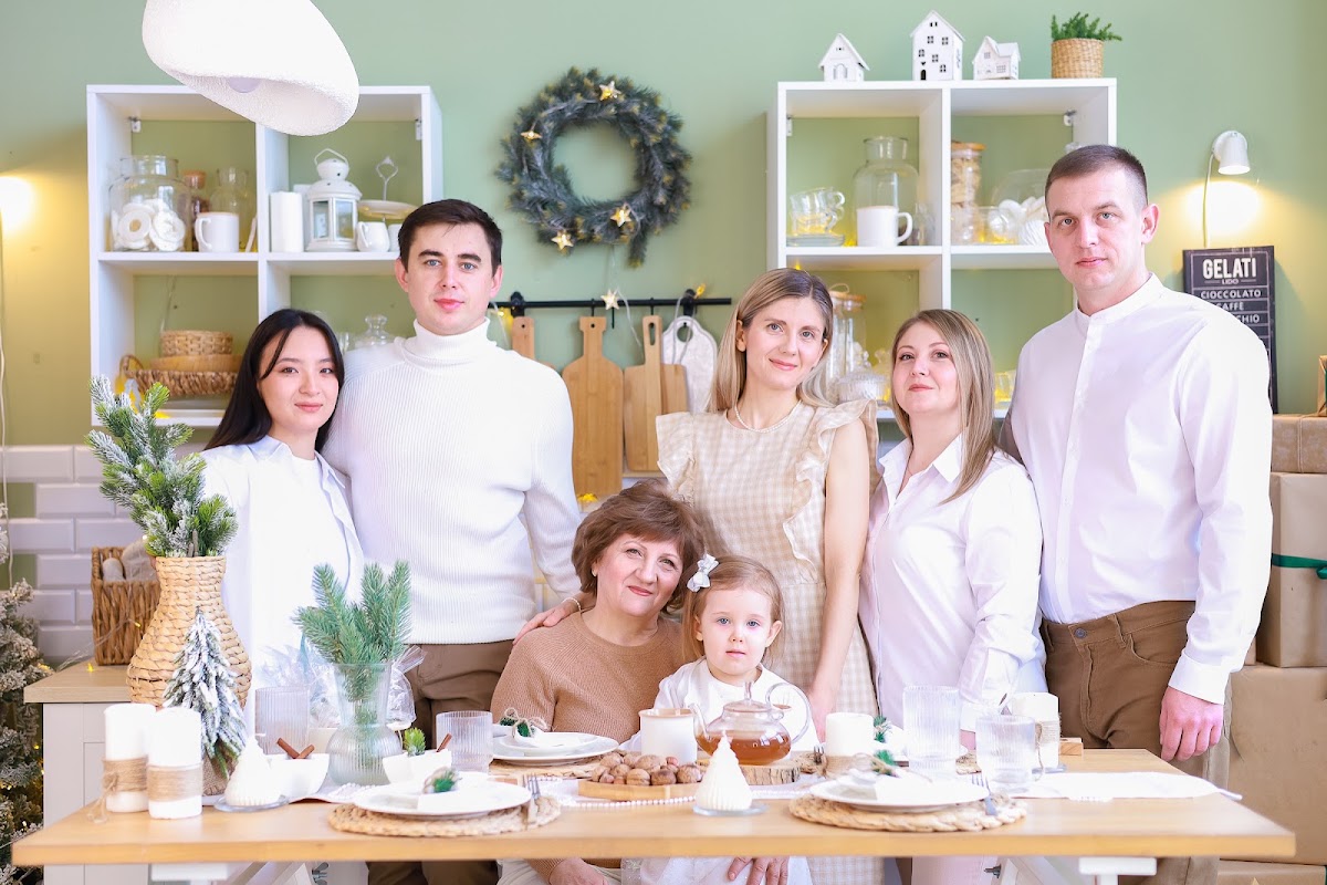 Светлана с семьей