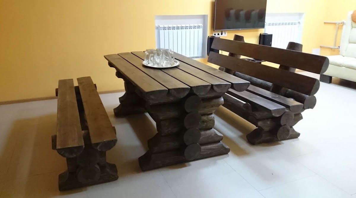Сауна с бассейном