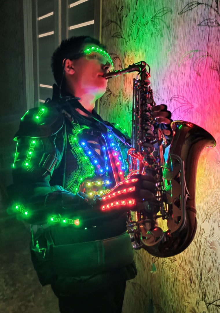 Новый LED SAX номер