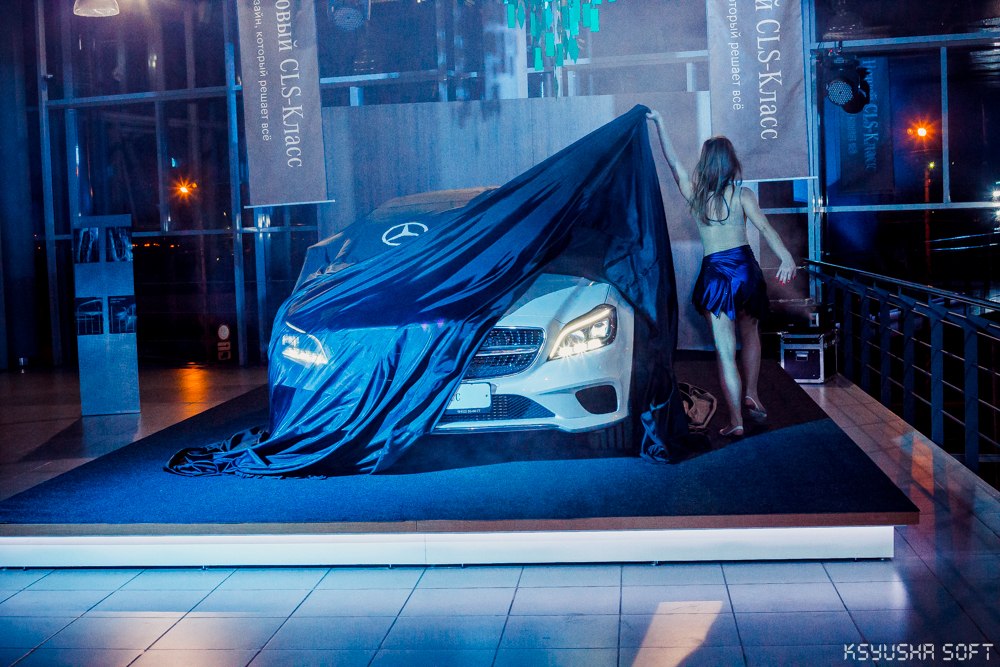 презентация нового Mercedes-Benz CLS-класса