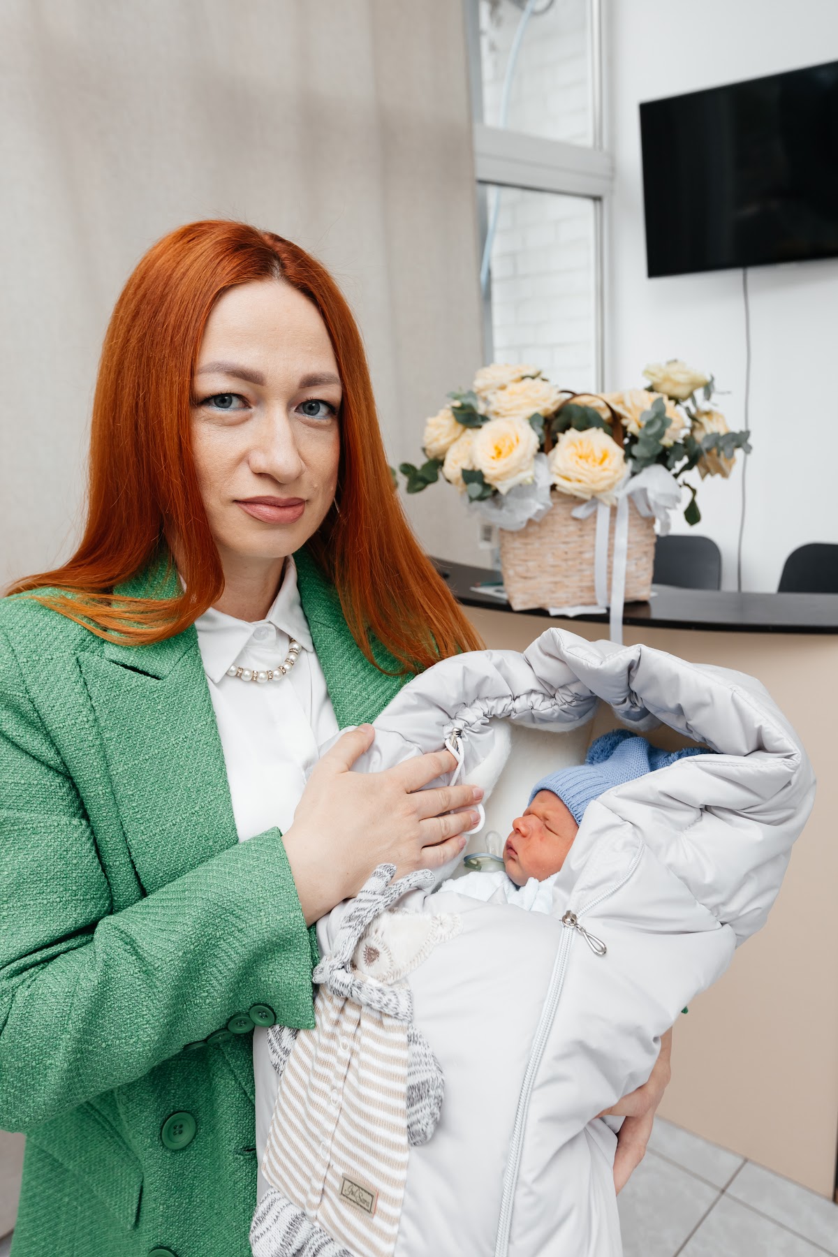 Портфолио: Выписка из роддома