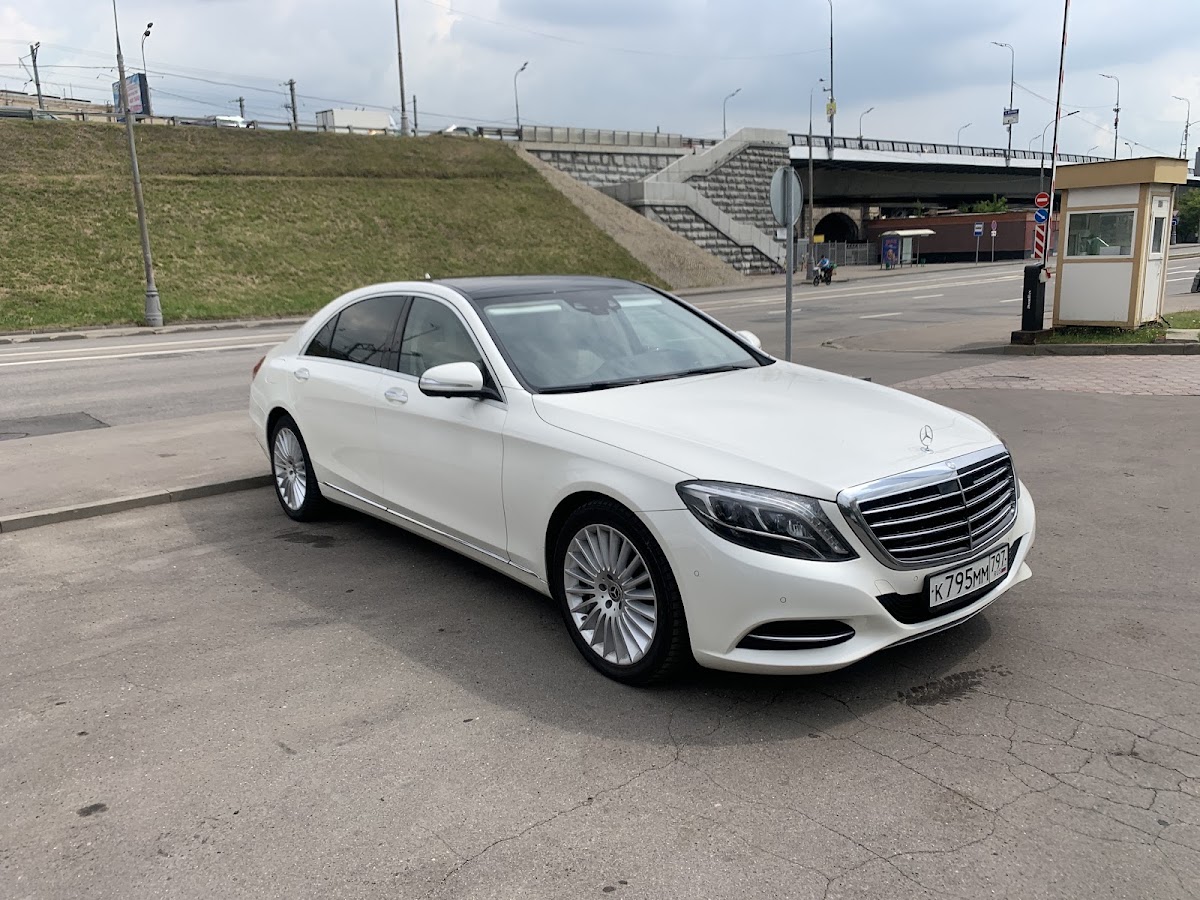 Мерседес S500 Long(w222) гос.N795