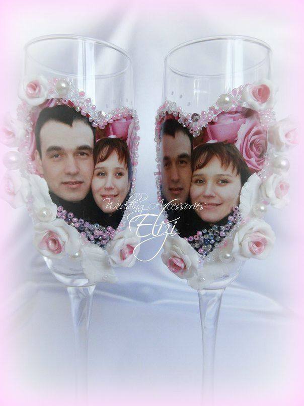 Свадебные аксессуары в розовой гамме