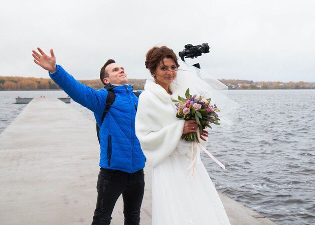 Wedding backstage