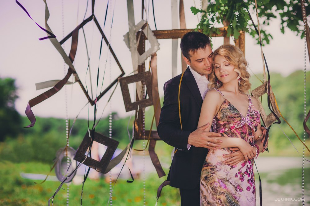 Декор love-story. Алена и Саша