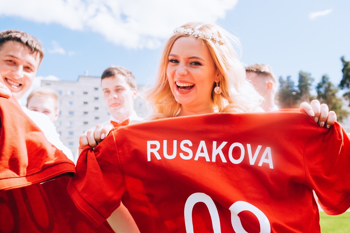 Свадьба футбольных болельщиков | Rusakov family